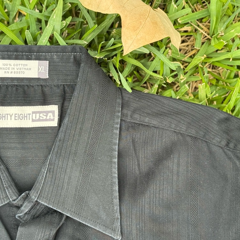 Eighty Eight USA Dark Charcoal XL Men's Shirt